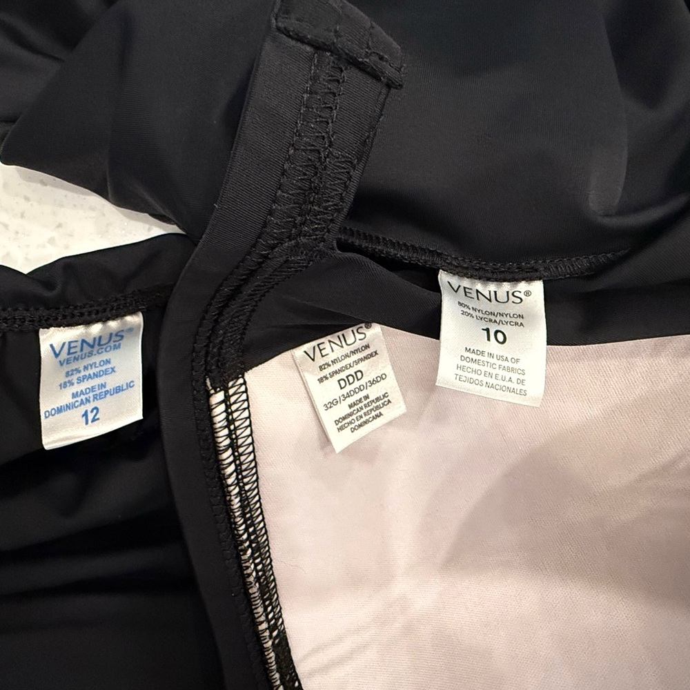 Venus Swim Haul! 4 full coverage bottoms 10/12, 3 Halter Tops 34DDD/32G/36DD - Picture 8 of 16
